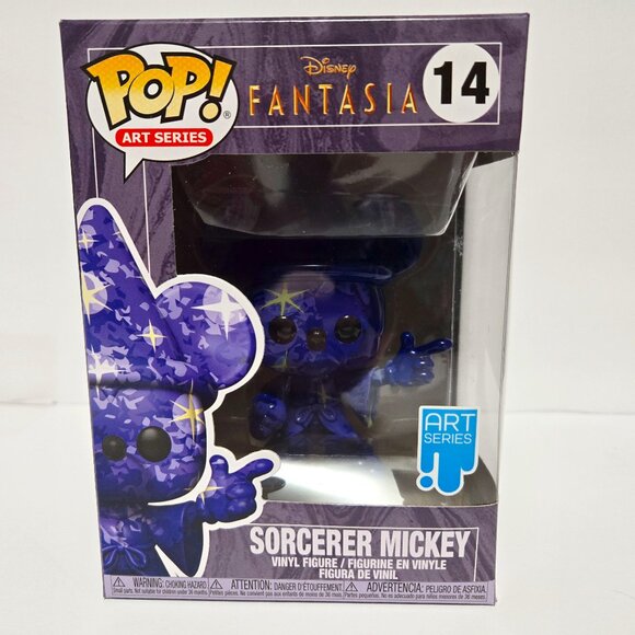 Funko Pop - Fantasia - Sorcerer Mickey #14 (Art Series) - Picture 1 of 7